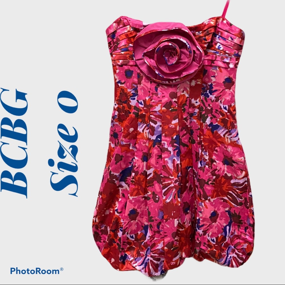 bcbgmaxazria Pink Begonia Dress